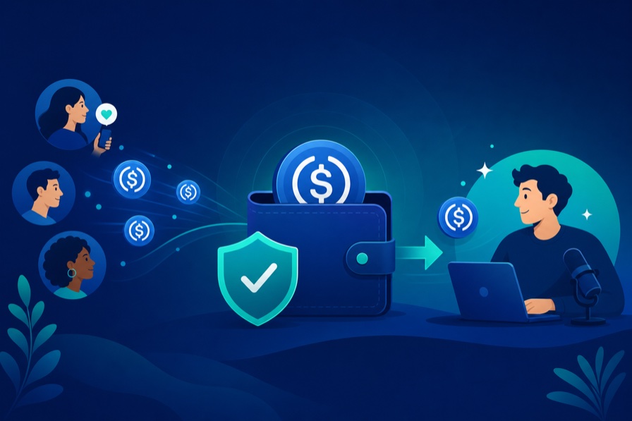 Secure crypto payments for creators on Buttons