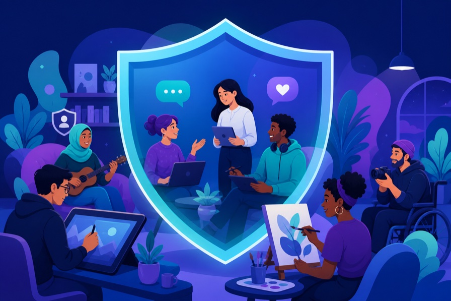 A safe community for creators and fans on Buttons