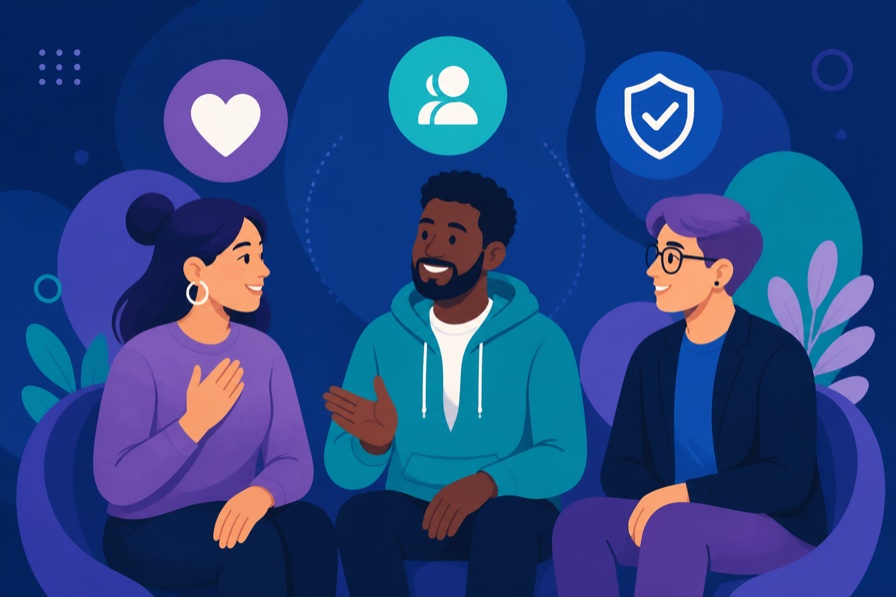 The basic rules for being part of the Buttons community
