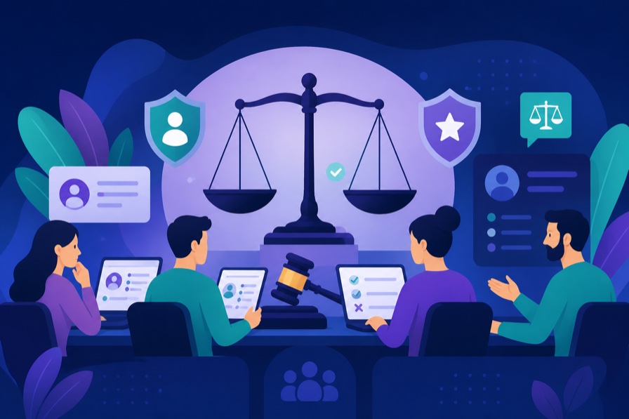 Fair and consistent enforcement of community guidelines