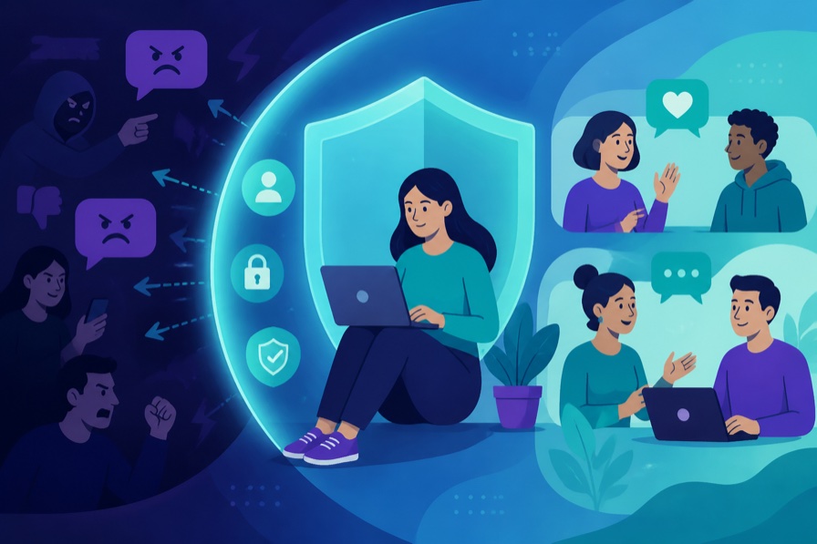 Protecting users from harassment and respecting privacy