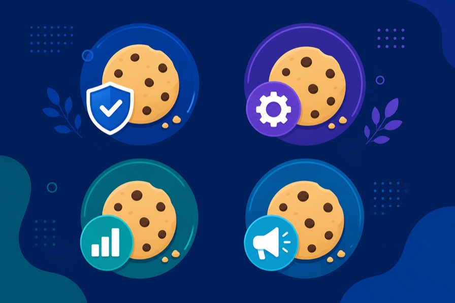 Categories of cookies used on Buttons