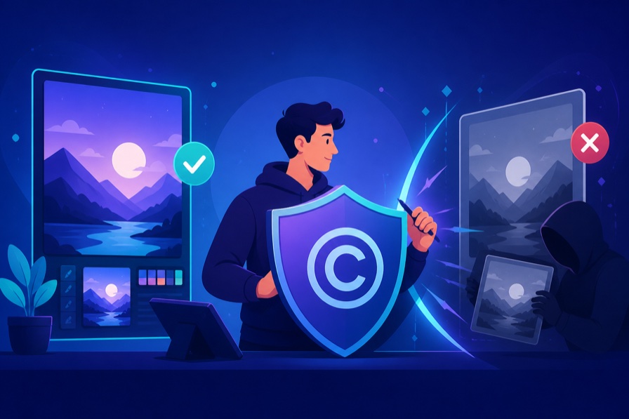 Protecting creators' original content and intellectual property