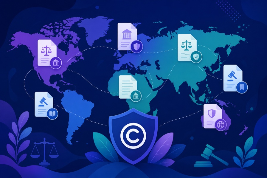 Non-DMCA copyright claims outside the United States