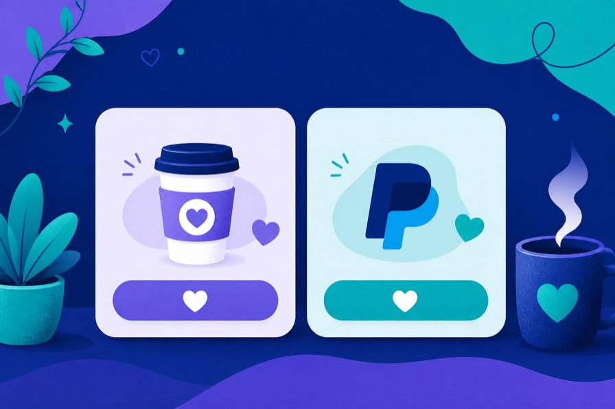 Buy us a coffee or donate via PayPal