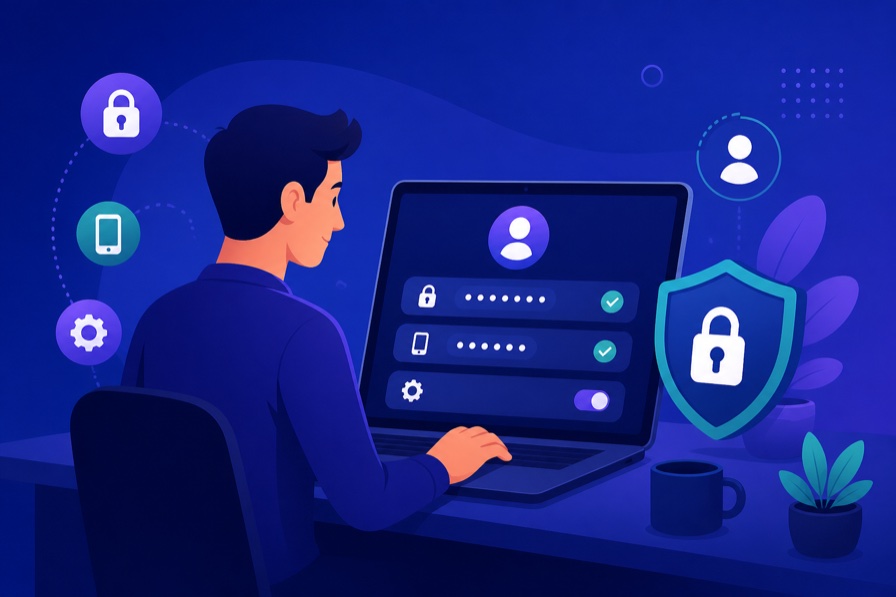 Managing your Buttons account securely